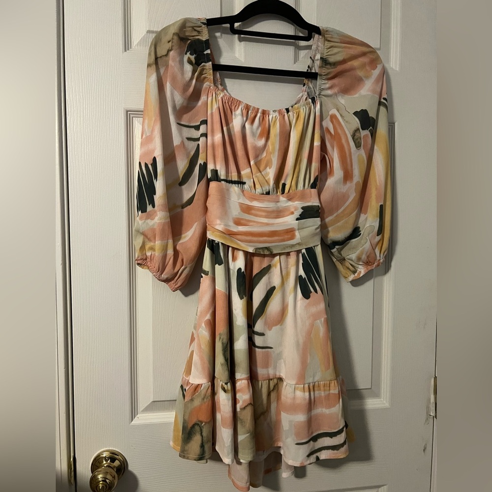 Elegant Multicolor Women's Dress